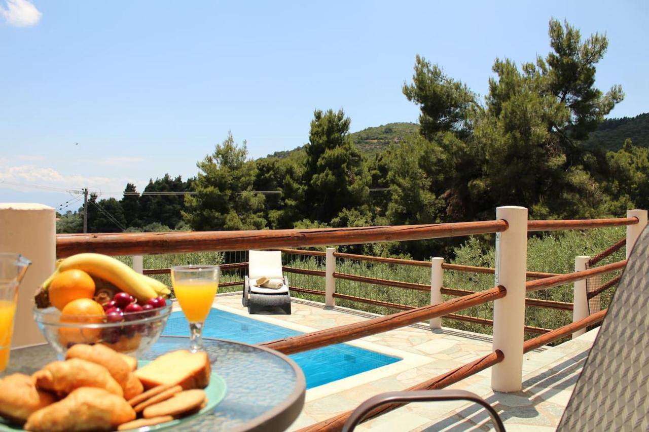 Villa Tenedos Skopelos stad Exteriör bild