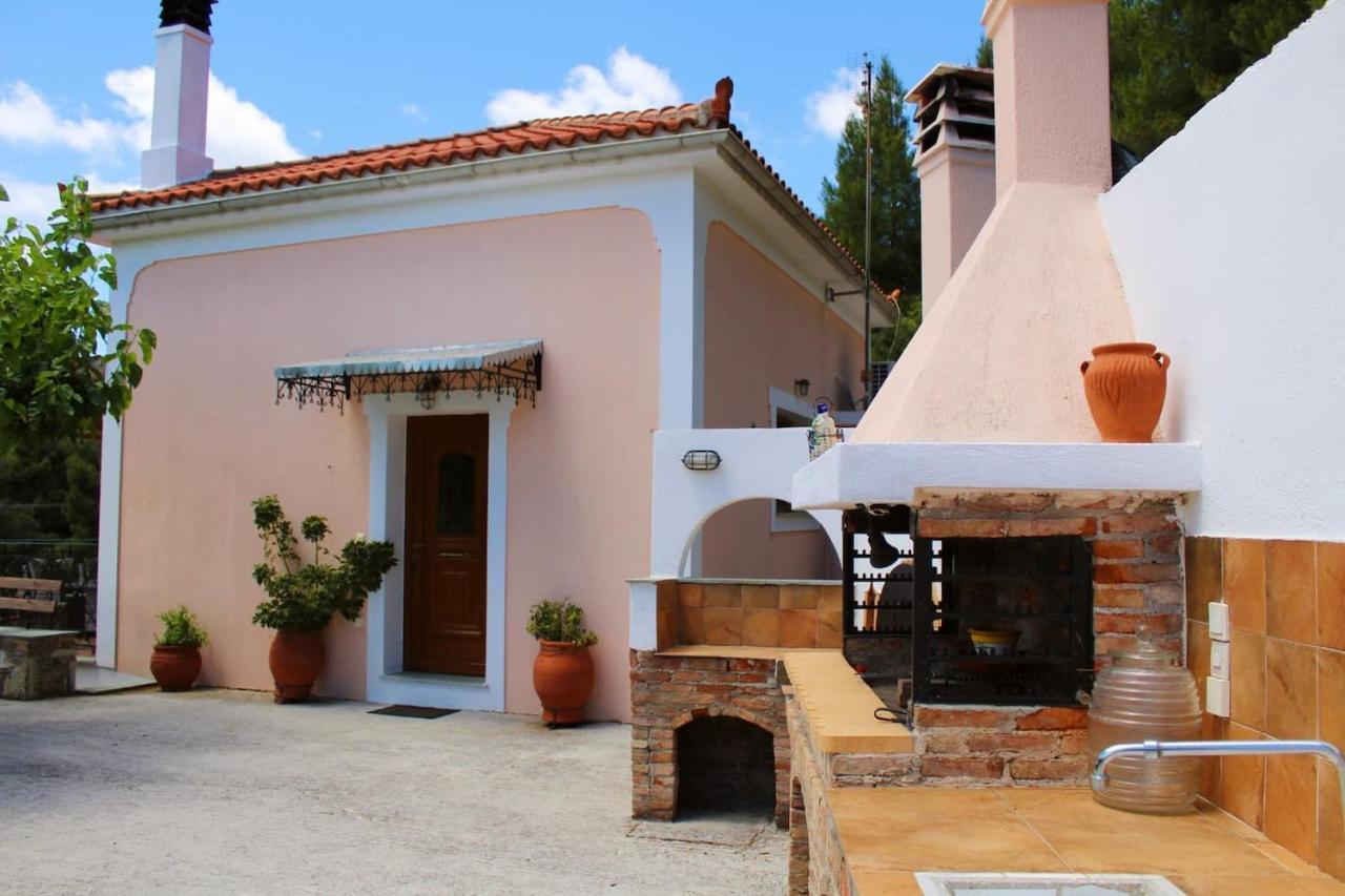 Villa Tenedos Skopelos stad Exteriör bild