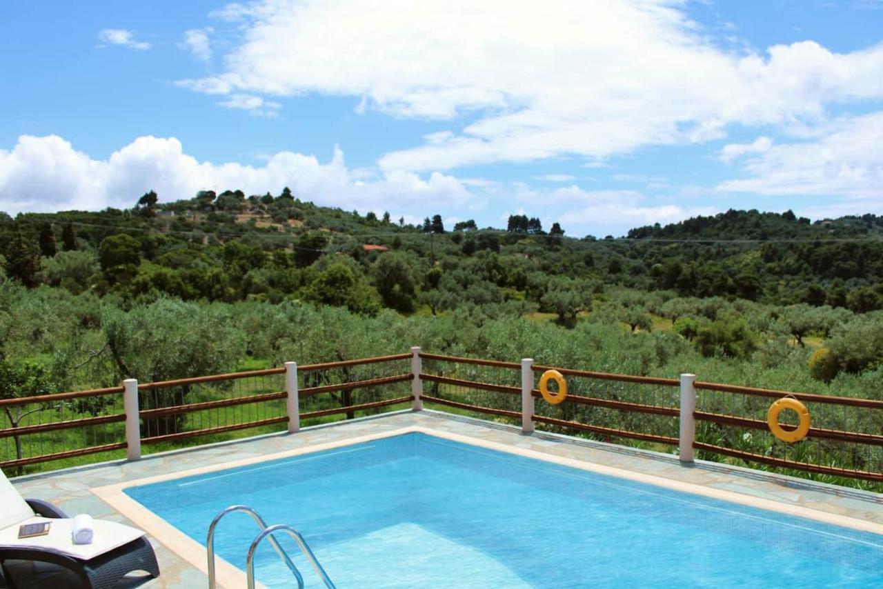Villa Tenedos Skopelos stad Exteriör bild